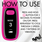 Silicone Rabbit Vibrator with Digital Display