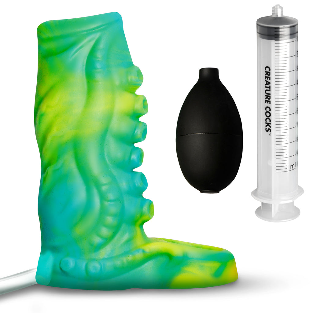 Tentacle Squirting Silicone Penis Enhancer