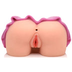 Ariana Mini Skirt Pussy and Ass Masturbator