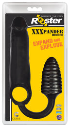 XXXPander Sheath with Ribbed Plug