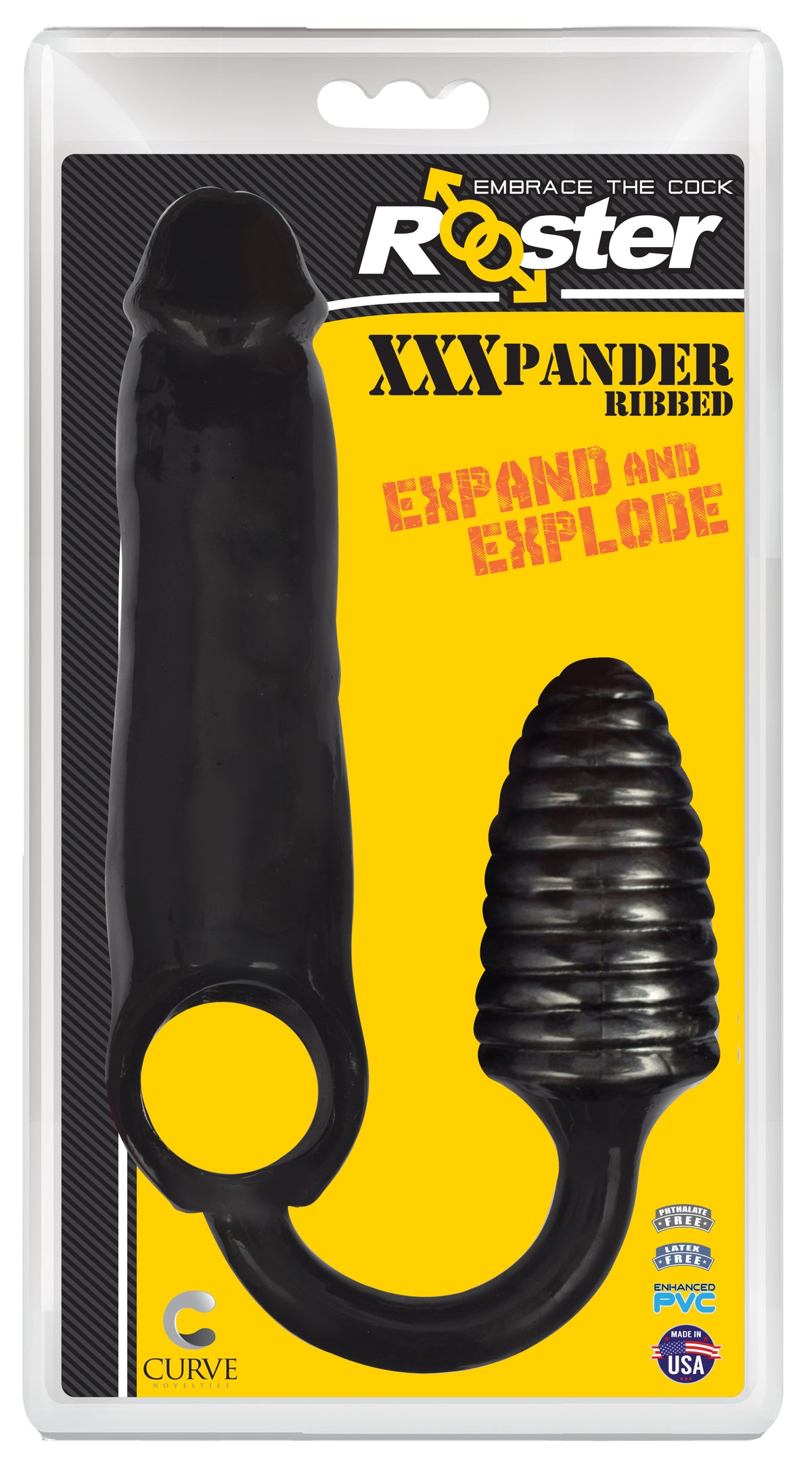 XXXPander Sheath with Ribbed Plug