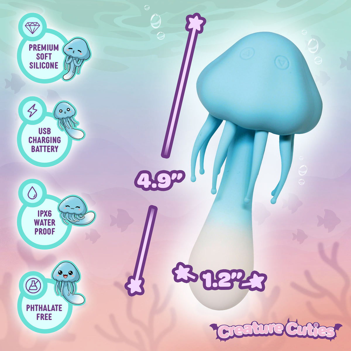 Jellyvibe Silicone Vibrator