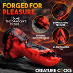 Dragon Thrust Thrusting and Vibrating Silicone Dildo