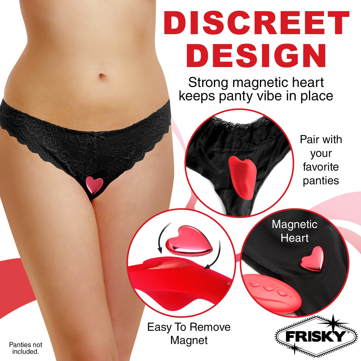 Love Connection Silicone Panty Vibe with Remote Control