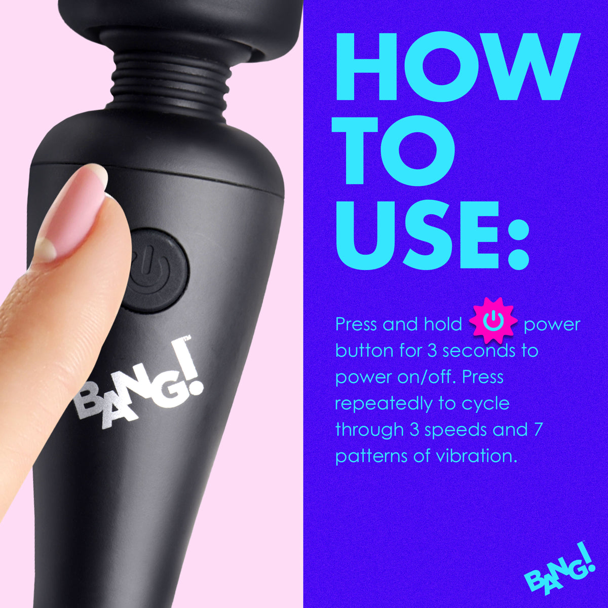 10X Ultra Powerful Silicone Mini Wand