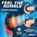 Rumbler Vibrating and Warming C-Ring - 1.8"
