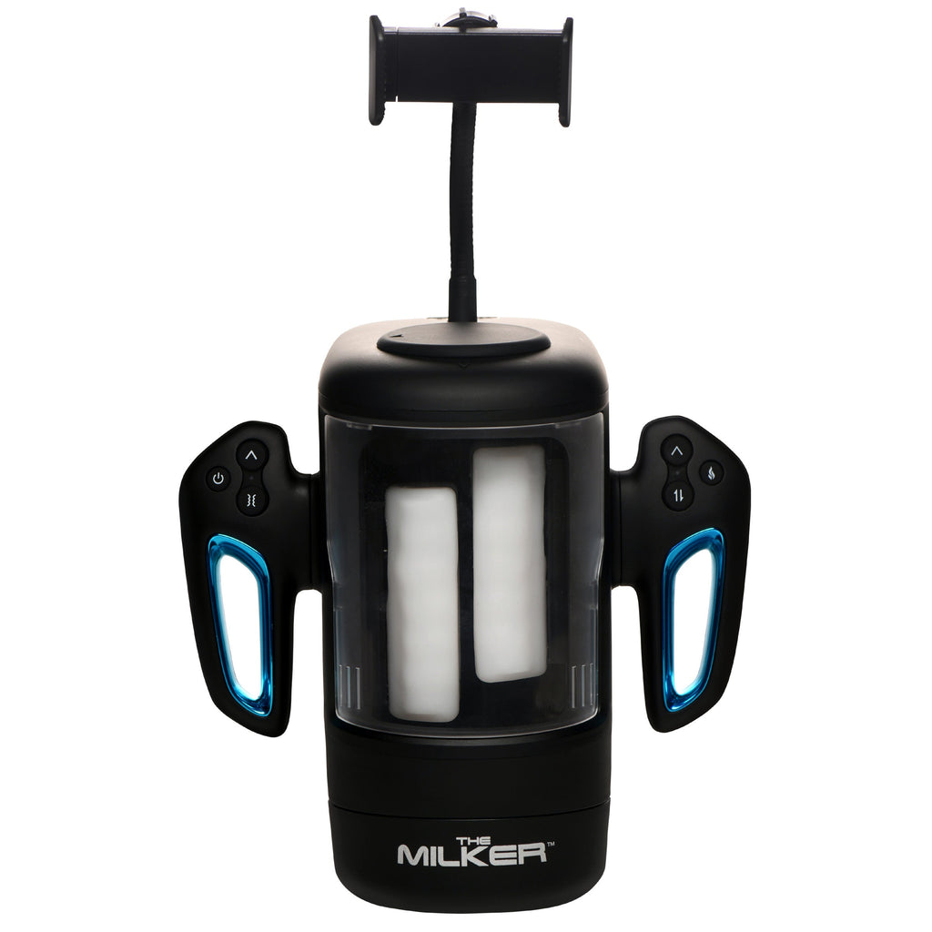 Cyber Milker Stroking & Vibrating Masturbator