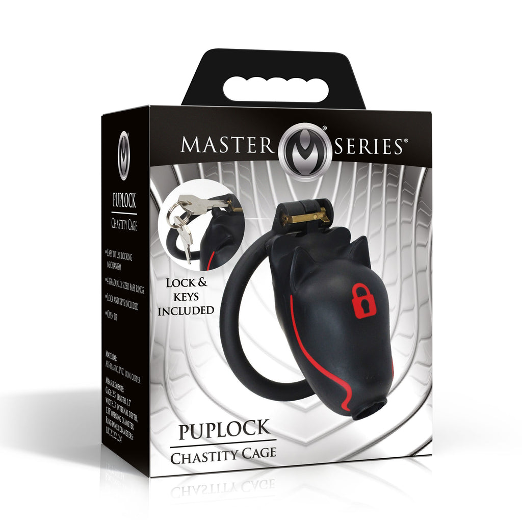 Puplock Chastity Cage
