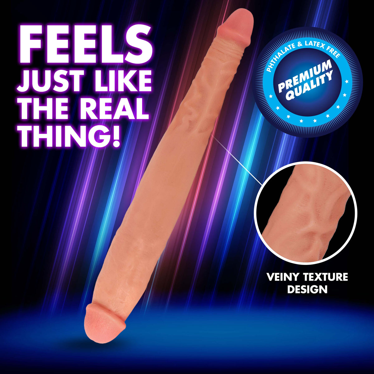 JOCK 13 Inch Tapered Double Dong