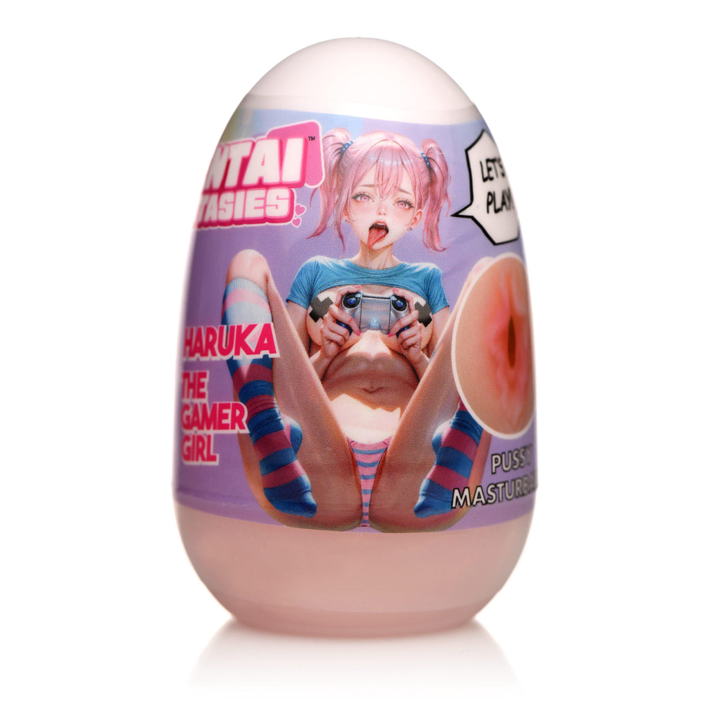 Haruka the Gamer Girl Pussy Egg Masturbator