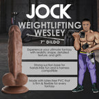 Weightlifting Wesley 7 Inch Dildo