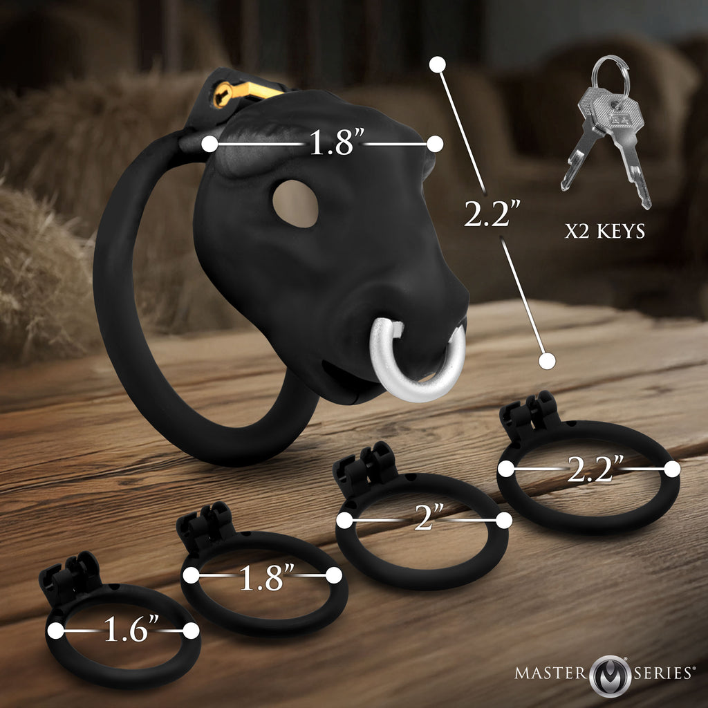 Bull Chastity Cage