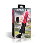Thrusting Gallop Thrusting & Vibrating Silicone Dildo