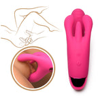 10X Triple Rabbit Silicone Vibrator