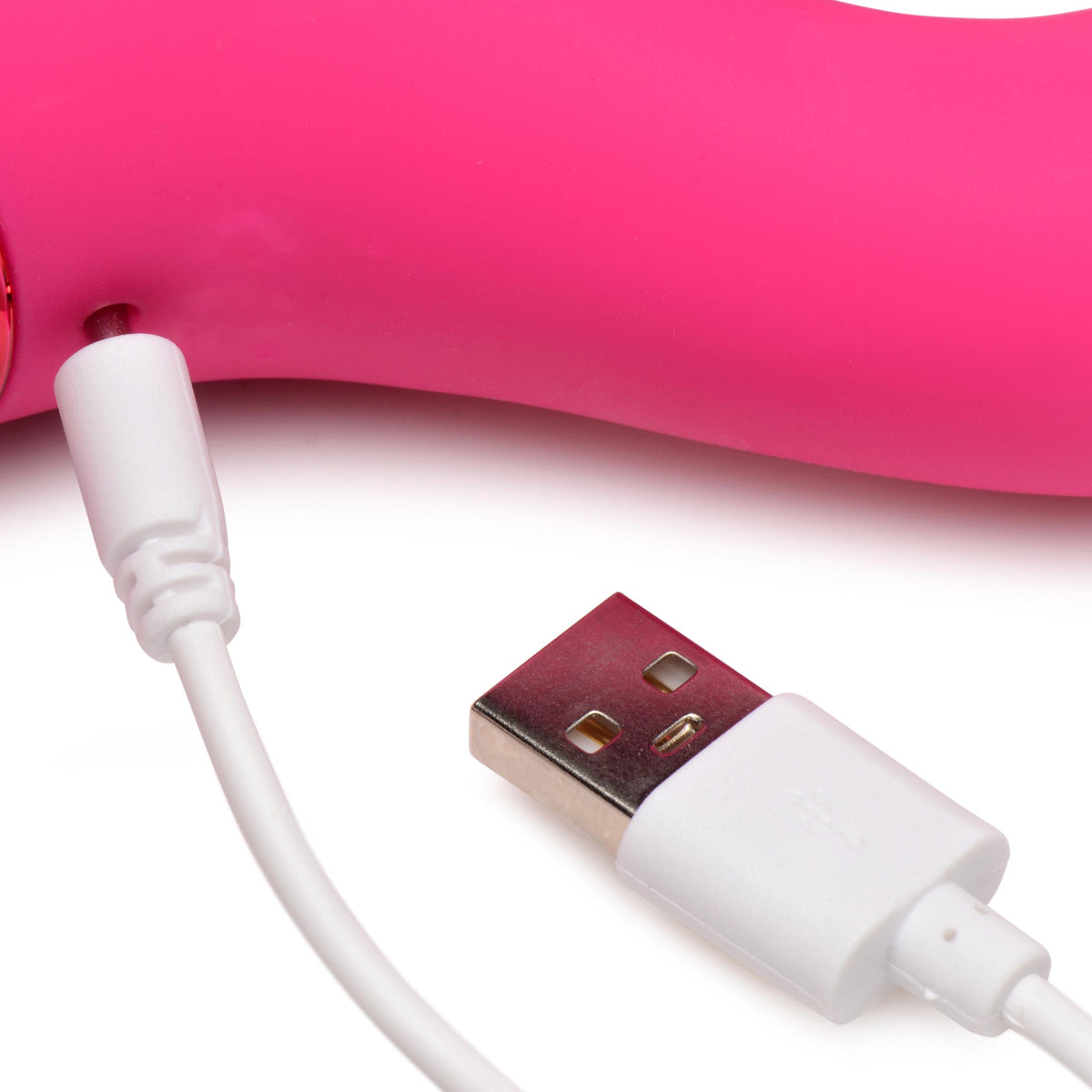 10X Triple Rabbit Silicone Vibrator