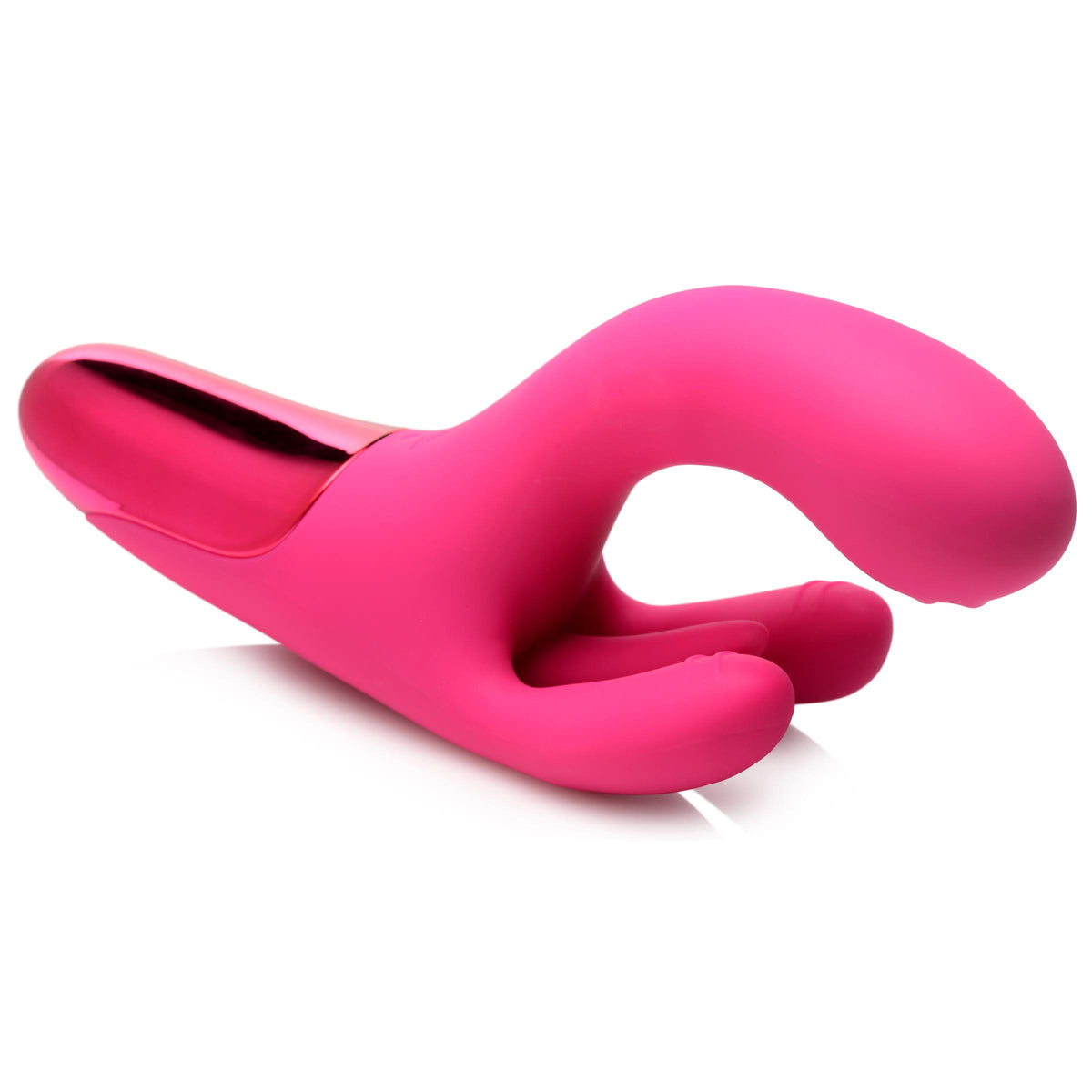 10X Triple Rabbit Silicone Vibrator