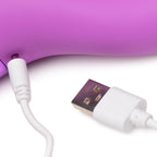 10X Triple Rabbit Silicone Vibrator
